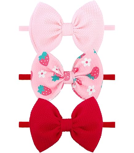 Amazon.com: BASCT Strawberry Baby Headband - Berry Sweet Hairband